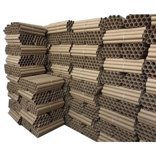 Brown Round Plain Fireworks Paper Tube