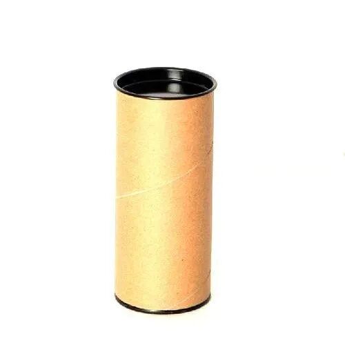 Plain Cardboard Paper Tube Box, For Packaging, Color : Brown