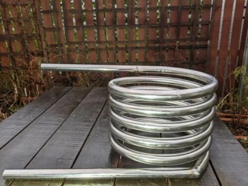 Aluminium Heating Coil Tube, Shape : Round