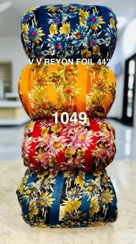 Devkashi Multi Square Foil Cotton Fabric, For Shipping Labels, Style : Solid