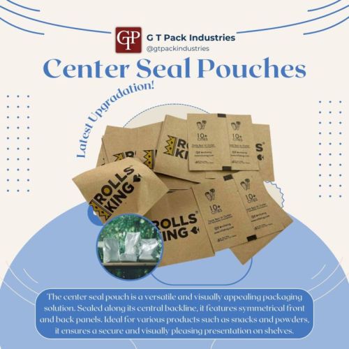 Plain Plastic Center Sealed Bag, Lock Type : Zip Lock