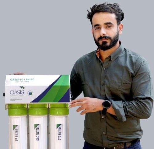 White 50 Lph RO Water Purifier, Automatic Grade : Automatic