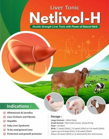 Netlivol-H Poultry Liver Tonic, Packaging Type : Bottle