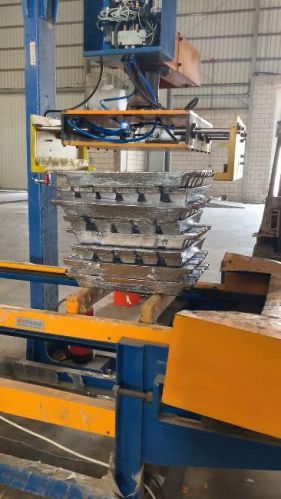 Mettherm Inc Mild Steel Lead Ingot Stacking Machine, For Industrial Use