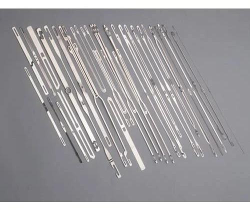 Metallic Polished Mild Steel Special Heald, For Weaving Machine