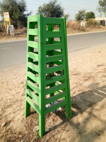 Green RCC Tree Guard, For Garden, Park, Shape : Rectangular