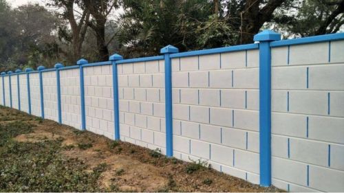 Paint Coated RCC Designer Compound Wall