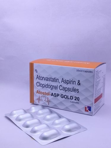 Atostol ASP Gold 20 Capsule, Prescription : Prescription