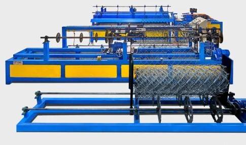 Automatic Double Wire Chain Link Fencing Machine, For Industrial, Voltage : 440V