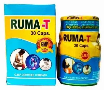 Ruma T Back Pain Capsule, Packaging Type : Box