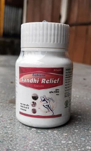 Sandhi Relief Joint Pain Capsule, Packaging Type : Plastic Box