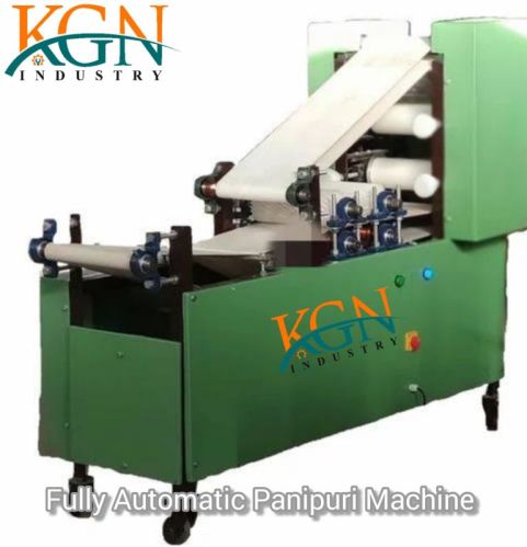 Kgn Industry Electric Automatic Panipuri Papad Making Machine
