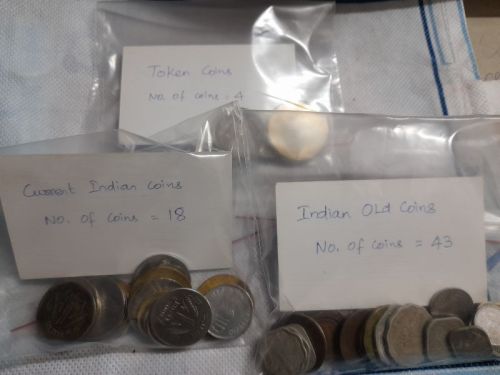 Brass Foreign Coins Collection for Home Use, Jwellery Use