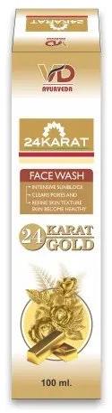 24 Karat Gold Face Wash, Gender : Female