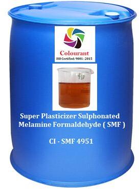 Colourant Liquid Sulfonated Melamine Formaldehyde Condensate, Packaging Type : HDPE Barrel