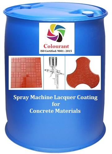 Spray Lacquer Coating For Concrete Materials