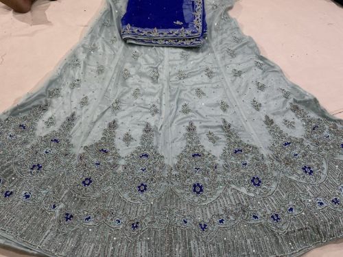 Polyester Party Wear Lehenga, Feature : Easy Washable Skin-Friendly, Comfortable, Attractive Designs