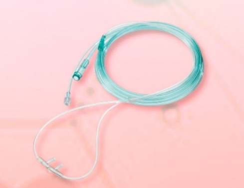 Transparant Medical Grade PVC Nasal Cannula, For Clinical Use, Size : Standard Size