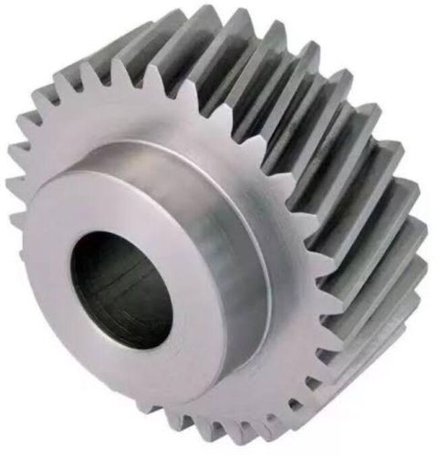 Grey Round Polished Helical Gear, For Industrial Use