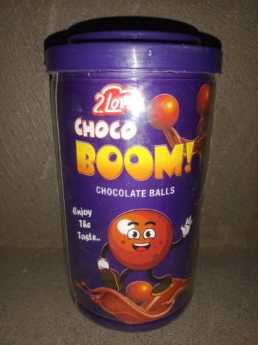 2 Love Oval Choco Boom Chocolate Balls, Packaging Type : Plastic Box