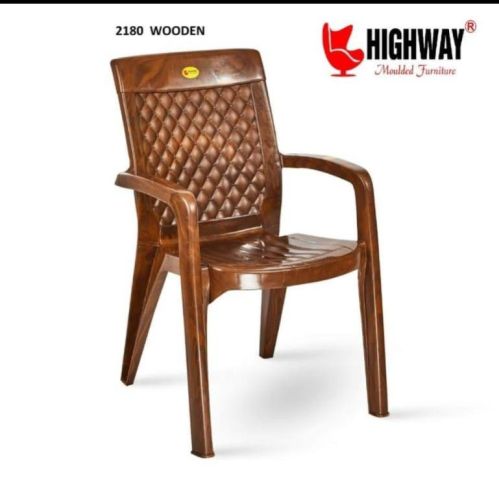 Brown 3.900 Kg Polished Plastic Highway 2180 Chair, For Clinic, Hospital, Style : Modern