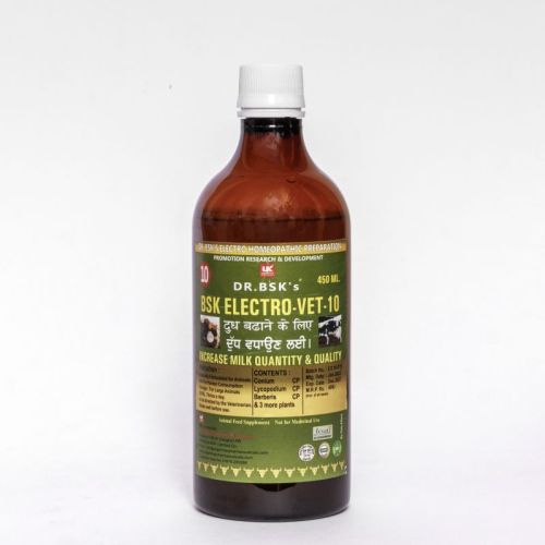 Dr. Bsk Electro VET-10 Syrup, Packaging Size : 450ml