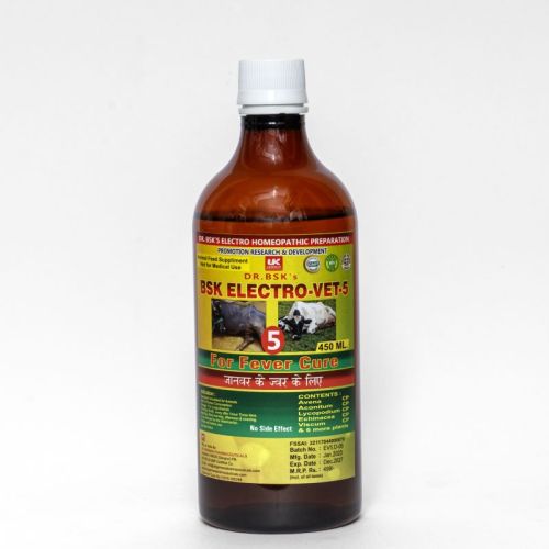 Dr. Bsk Electro VET-5 Syrup, Packaging Type : Plastic Bottle