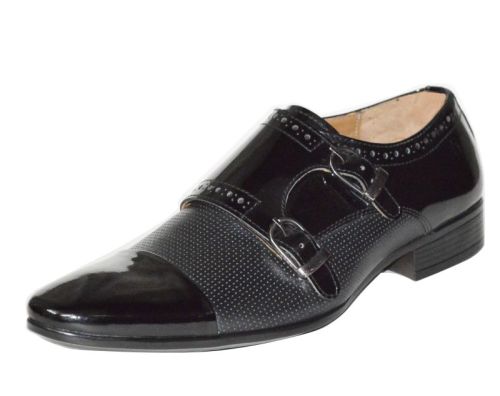 Mens Ray Black Formal Shoes, Style : Modern