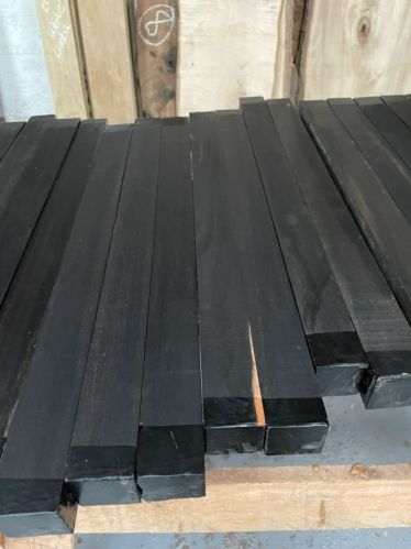 Sawn Ebony Black Wood Lumber, For Making Furniture, Flooring, Kitchen Cabinets, Staires, Doors, Size : 4x8 Inch