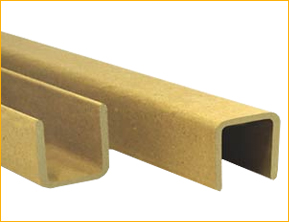 Spp Kraft Paper U Profile, Color : Brown / Gold