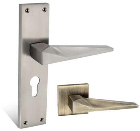 Silver ALU-105 Aluminum Mortise Door Handle