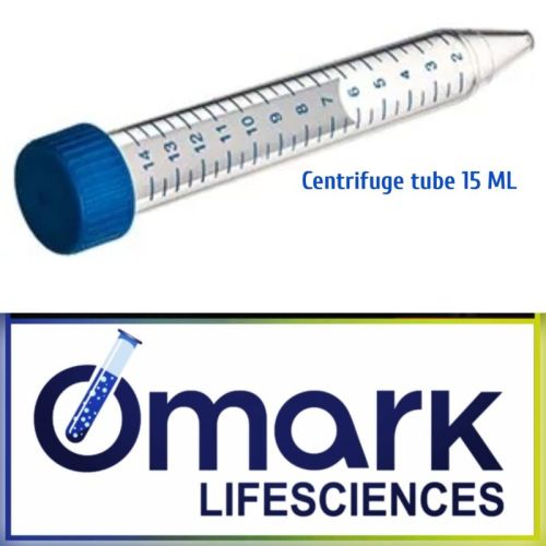 PP OMAK 15ML Centrifuge Tube, Model Number : OMARK