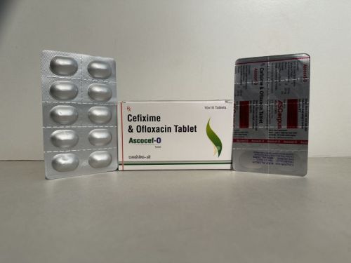 Ascocef-O Tablets, Packaging Type : Box