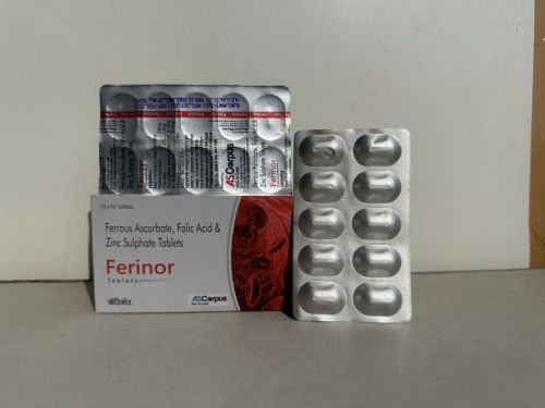 Ferinor Tablets, Packaging Type : Box