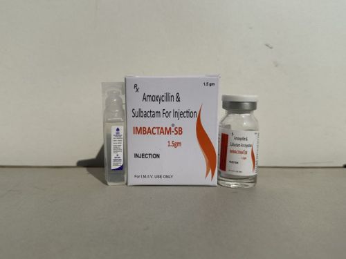 Imbactam-SB 1.5gm Injection, Packaging Type : Box