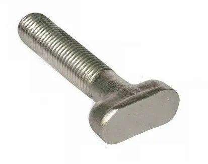 Silver Stainless Steel T Bolt, Size : All Sizes