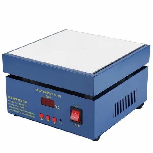 Electronic Hot Plate Preheating Station, Shape : Rectangle