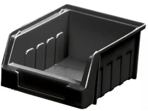 Black Plastic ESD Component Bin, Automation Grade : Manual