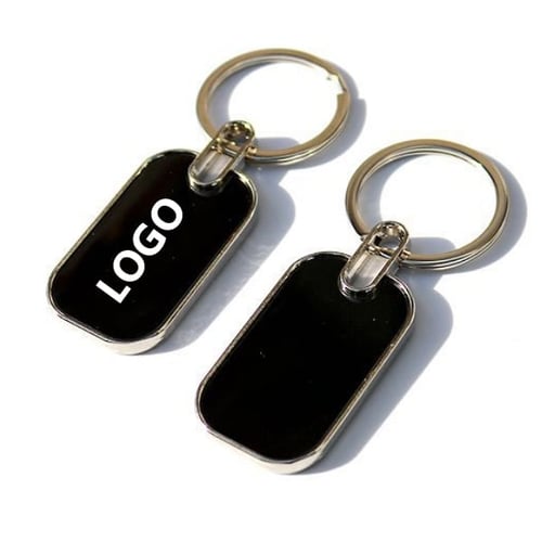 Multishape Promotional Metal Keychains