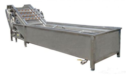 1200 Watt Fruits and Vegetable Washer Machine, For Food Industry, Frame Material : Stainless Steel