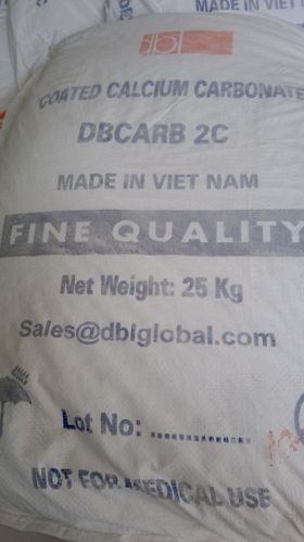 VIETHNAM Coated Calcium Carbonate Powder, Grade Standard : DBCARB 2C