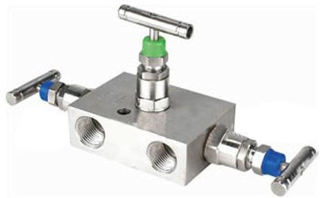 Stainless Steel Three Way Manifold Valve