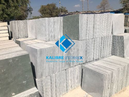 Square Polished Natural Kota Stone 22*22, For House, Kitchen, Color : Grey Blue