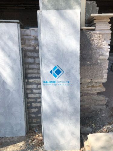 Kalibre Stonex Grey Blue Kota Stone Slabs, For Flooring