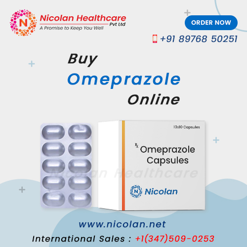 Omeprazole Capsules, Packaging Type : Alu Alu