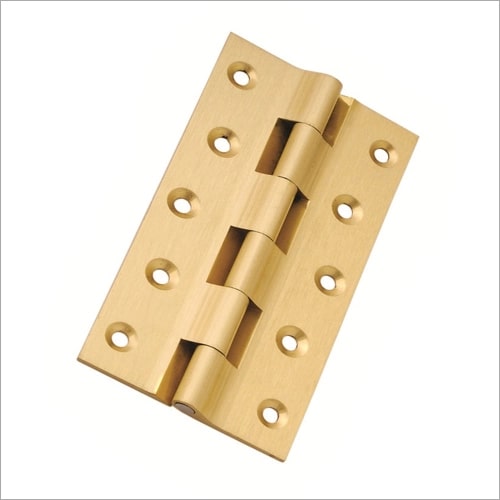 Polished Brass Railway Hinges, For Doors, Window, Shape : Rectangle