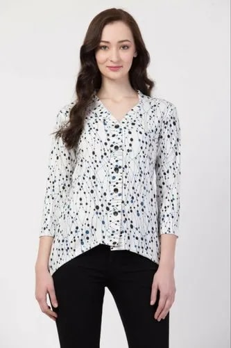 Lycra Ladies Printed Shrug, Technics : Woven