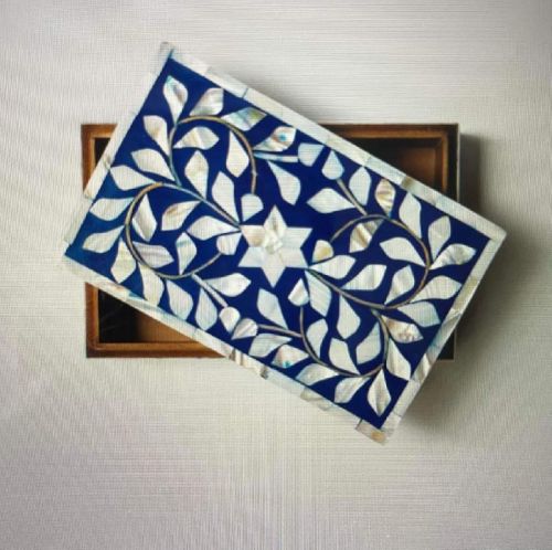 MOP Bone Inlay Boxes, Feature : Attractive Designs, Easy To Stitch