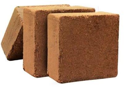Light Red Solid Low Ec Coco Peat, For Construction, Shape : Square