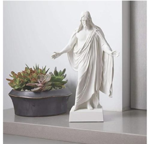 Polished Printed Marble Jesus Statue, Size : Multisizes